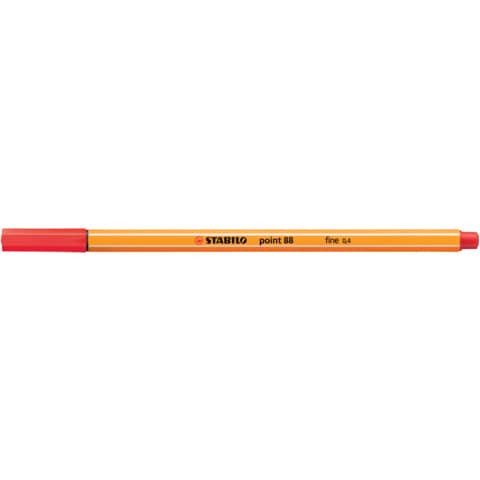 Fineliner Stabilo Point 88® 0,4 mm  rosso - 88/40